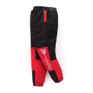 鴨鴨時(shí)尚白鴨絨中大童小童男童女童拼色加厚保暖童裝羽絨褲秋冬季外穿褲 紅色米奇 100