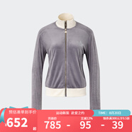 阿迪達斯 （adidas） 三葉草   2024冬女時(shí)尚潮流運動(dòng)休閑針織外套 JY0214 XL