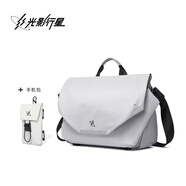 光影行星（GYXX）阿波羅Air筆記本電腦包16寸15.6手提斜挎包男款通勤包適用蘋(píng)果mac 阿波羅Air-霜月白+手機包 14寸 【適合13-14寸電腦】