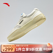 安踏（ANTA）【凱里·歐文同款】HELA TRIBE丨歐文系列情侶板鞋籃球文化鞋男女 象牙白/微蛋白/積云灰-1(男女同 36
