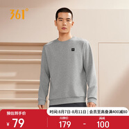 361°衛(wèi)衣男士春秋季圓領運動休閑服外套長袖套頭上衣652334801D-2