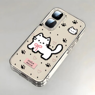 惠歡iQOONeo10Pro+手機(jī)殼neo8女款Neo7/6/5/3電鍍Neo9sProPlus保護(hù)套. 電鍍【積木貓咪鏤空】單殼 iQOONeo10