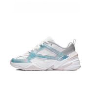 耐克（NIKE）M2K Tekn白銀 煙灰男女復(fù)古老爹鞋休閑跑鞋 BQ3378-100 渲染藍(lán)白AO3108-103 36.5