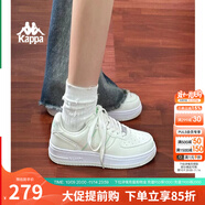 KAPPA卡帕背靠背女鞋厚底板鞋女2025秋季新款百搭小白鞋休閑運動鞋子女 水綠色 3130 43 (270mm)