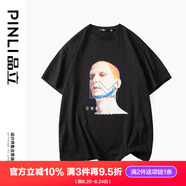 PINLI品立短袖T恤男 超值福袋 黑色GD222211379 XXL