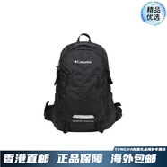 Columbia30L 品牌字母標志拉鏈開合 尼龍 登山包書包雙肩包 常規(guī) 男女同款 黑色