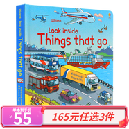 165元3件 Usborne出品 偷偷看里面科普系列25冊(cè)全套 英文原版繪本 usborne look inside 精美紙板翻翻書 兒童啟蒙圖畫書 親子共讀 尤斯伯恩 交通工具大百科