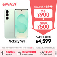 三星S25 256GB國家補貼 超擬人AI助理 驍龍8至尊版 AI拍照 翻譯手機 游戲手機 清霜綠
