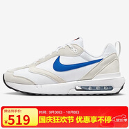 耐克NIKE男子休閑鞋 AIR MAX DAWN 運動鞋DJ3624-100白藍40.5