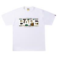 A BATHING APE男裝迷彩男士短袖T恤1st Camo品牌Logo服飾內(nèi)衣休閑運動 white / yellow 均碼 |XL