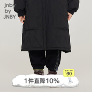 jnby by JNBY[江南布衣童裝]冬加絨長褲保暖舒適休閑易打理男女童1NAE13190 001本黑 130 cm