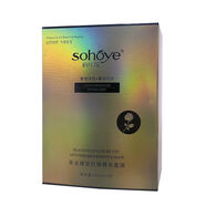 俏紅顏黑金臻寵抗皺精華面膜貼淡化細紋緊致提拉提亮膚色補水 乳白色1盒10片裝