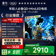TCL雷鳥 【固定掛架送裝一體】鶴6 25款（PLUS版） 65英寸QD-MiniLED國家補(bǔ)貼電視機(jī)65S595C-A
