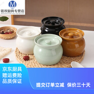 拓進(jìn)景德鎮(zhèn)陶瓷采購產(chǎn)品燉鍋，瓦鍋，湯小燉鍋，家用一人防水燉鍋，食 特厚食品級(jí)4個(gè)裝【400ml】混色