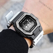 卡西歐（CASIO）黑暗之心金屬方塊GBX-100NS-1潮汐藍牙計步健身運動(dòng)手表男 GBX-100TT-8【冷冽冬兵】