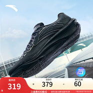 安踏（ANTA）柏油路霸2丨氮科技跑步鞋減震回彈運(yùn)動鞋 黑/金屬金241-6 41