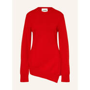 吉爾·桑達（Jil Sander）女士針織套頭毛衣圓領(lǐng)直筒開(kāi)叉羅紋袖口 ROT 均碼 |38
