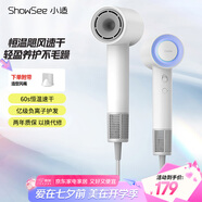 小適（showsee）高速電吹風機/家用風筒/高濃度負離子護發(fā)/大風力速干降噪/無刷電機 青春版 AP16-W 女生七夕禮物