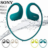 Z適用Sony索尼NWZ-WS413 414 WS623 625運動跑步游泳防水藍(lán)牙 WS413 檸檬黃99新 4G 無藍(lán) 套餐二配件較齊不帶包裝