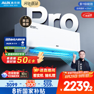 奧克斯2匹 省電俠pro 1級空調(diào)掛機  空間勁省 快速冷暖 獨立除濕KFR-46GW/BpR3AES1(B1)大風量