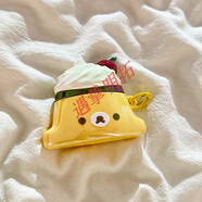 遇摯棕色輕松熊適用蘋(píng)果Airpods4保護套2代無(wú)線(xiàn)藍牙AirPods3耳機Airpods軟矽膠感男女pro新款2防摔帶掛 布丁輕松熊送3M無(wú)痕膠送耳機清潔筆不傷機蓋更貼合 蘋(píng)果 AirPods 4