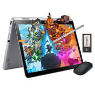 三星（SAMSUNG）二合一筆記本電腦平板套裝帶觸控筆 無(wú)線(xiàn)鼠標12.2英寸FHD觸摸屏 Chromebook Plus英特爾雙核處理器 4GB+64G(含160GB 擴展塢）