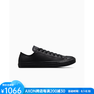 匡威（Converse）男女鞋All Star休閑運(yùn)動(dòng)鞋舒適皮面平底單鞋小白鞋板鞋132173C Black M6/W8/39碼