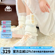 KAPPA卡帕女鞋厚底滑板鞋子女2024夏季新款運動休閑鞋軟底德訓鞋小粉鞋 經(jīng)典白/冷灰色 40