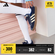 adidas「T頭鞋」VL COURT復(fù)古休閑板鞋德訓(xùn)鞋男女阿迪達(dá)斯輕運(yùn)動(dòng) 深藍(lán)/暖香草色/灰藍(lán)   38.5