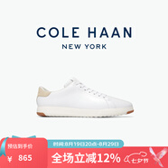 colehaan/歌涵 男士休閑鞋 時(shí)尚輕盈皮革運動(dòng)鞋板鞋小白鞋男C22584 白色-C22584 44