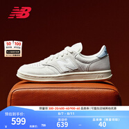 NEW BALANCE NB T500官方板鞋男鞋女鞋潮流百搭小白鞋夏季簡約舒適休閑運動鞋 米白色 CT500AG 37.5 (腳長23cm)