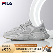 FILA 斐樂男鞋老爹鞋火星鞋復(fù)古跑鞋秋季時尚休閑運(yùn)動鞋 南極灰/雨霧灰-AN （二代） 41