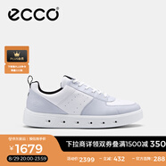 愛步（ECCO）七夕禮物板鞋男 男士休閑鞋拼色厚底男鞋明星同款 街頭720 520814 水泥灰/白色52081454301 39