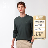 哈吉斯（HAZZYS）男裝 2025長袖T恤ABTZE0CAX67 深灰色CC L（175/96A48）
