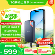 閃迪（SanDisk）500GB Nvme 移動(dòng)固態(tài)硬盤（PSSD）E61至尊極速卓越版SSD 讀速1050MB/s 手機(jī)直連筆記本外接硬盤