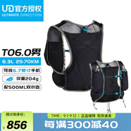 ULTIMATE DIRECTION美國UD TO6.0男女競速越野包男女跑步背包輕量帶軟水壺山地騎行包 男款 TO6.0-黑（含2個軟水壺） L