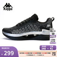 卡帕（Kappa）背靠背2025新款跑步鞋復古運動(dòng)鞋男款低幫休閑鞋女款潮 K0EX5MQ19 黑色-990 44