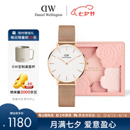 丹尼爾惠靈頓（DanielWellington）DW手表女表 簡約女士手表 時尚歐美表送女友節(jié)日禮物DW00100163