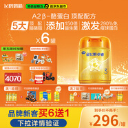 飛鶴星飛帆卓睿Pro A2β酪蛋白3段(1-3歲)幼兒配方奶粉758g*6育兒補貼