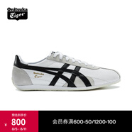 Onitsuka Tiger鬼塚虎男鞋 慢跑鞋透氣輕便男女款運動(dòng)休閑鞋RUNSPARK 白色/黑色（1183B480-105） 37.5