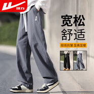 回力（Warrior）休閑褲男春秋季褲子男戶(hù)外登山褲男美式工裝褲男闊腿運動(dòng)褲 1076