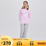 NIKE3BRAND 耐克童裝男女童2025年純棉毛圈衛衣+褲子套裝