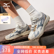 美津濃（MIZUNO）【RACER S】軟底輕便運動(dòng)跑步鞋男女同款緩震透氣休閑慢跑鞋 01/日系丹寧 42 (270mm)