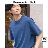 ABERCROMBIE & FITCH【重磅百搭】男裝25夏季經(jīng)典小麋鹿棉質(zhì)圓領(lǐng)短袖T恤KI124-5181 海軍藍(lán) 2XL (185/124A)