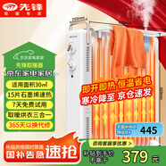 先鋒（SINGFUN）取暖器/電熱油汀/石墨烯加熱電暖器/電暖氣片 家用恒溫加濕國家補貼取暖器15片油汀DYT-Z21
