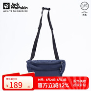 Jack Wolfskin狼爪腰包男包女包旅行跑步包徒步2L斜挎包8007801 C0412午夜深藍(lán)