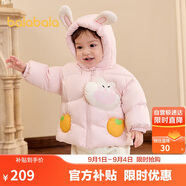 巴拉巴拉寶寶羽絨服男童外套女童秋冬裝2025嬰兒衣服動(dòng)物造型209425107206
