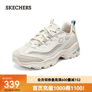 斯凱奇（Skechers）男女情侶鞋復(fù)古老爹鞋經(jīng)典透氣熊貓鞋894199/896204 女款-乳白色/OFWT 42.5