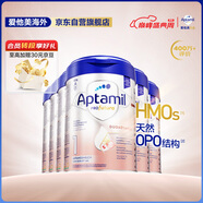 愛他美（Aptamil）德國白金版HMO 嬰兒配方奶粉1段 (0-6月) 800g 6罐箱裝 德愛白金