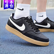 耐克（NIKE）休閑鞋男鞋2025秋季新款運動(dòng)鞋Court百搭低幫板鞋FQ6858-108 IB2998-004黑色/橡皮淺褐 39